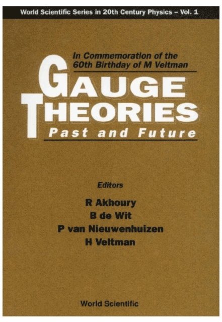 Van Nieuwenhuizen Peter Van Nieuwenhuizen, Veltman Hugo G Veltman, De Wit B Q P J De Wit, Akhoury R Akhoury - Gauge Theories, Past And Future: In Commemoration Of The 60th Birthday Of Prof M Veltman, E-bok
