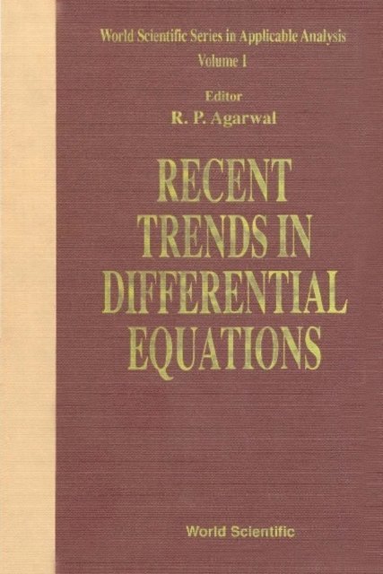 Agarwal Ravi P Agarwal - Recent Trends In Differential Equations, E-bok