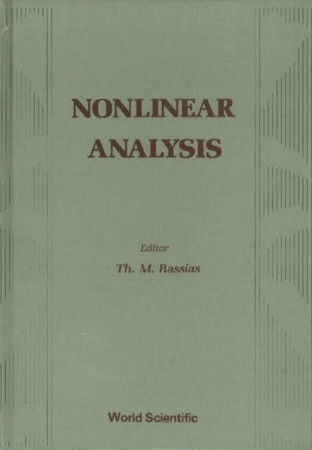 Rassias Themistocles M Rassias - Nonlinear Analysis, E-bok