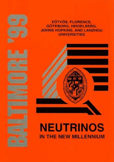 Kovesi-domokos Susan Kovesi-domokos, Domokos Gabor Domokos - Neutrinos In The New Millennium - Proceedings Of The Johns Hopkins Workshop On Current Problems In Particle Theory 23, E-bok