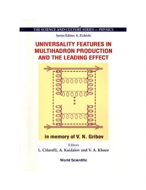 Khoze Valery A Khoze, Kaidalov Alexei B Kaidalov, Cifarelli Luisa Cifarelli - Universality Features In Multihadron Production And The Leading Effect: Proceedings Of The 33rd Workshop, E-bok