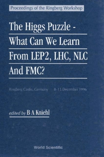 Kniehl Bernd A Kniehl - Higgs Puzzle, The: What Can We Learn From Lep2, Lhc, Nlc, And Fmc? - Proceedings Of The 1996 Ringberg Workshop, E-bok