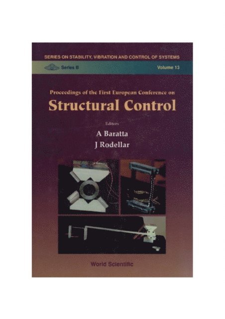 Rodellar Jose Rodellar, Baratta A Baratta - Structural Control - Proceedings Of The First European Conference, E-bok