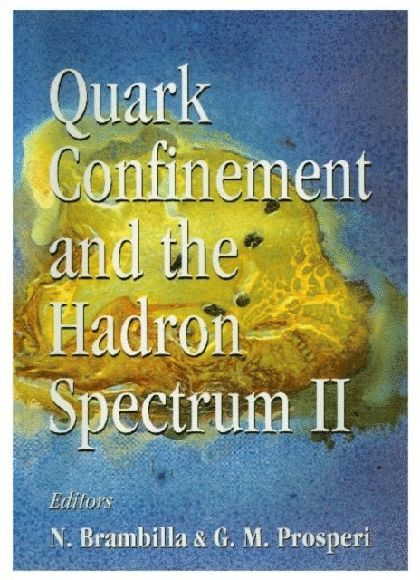 Prosperi Giovanni Maria Prosperi, Brambilla Nora Serafina Brambilla - Quark Confinement And The Hadron Spectrum Ii, E-bok