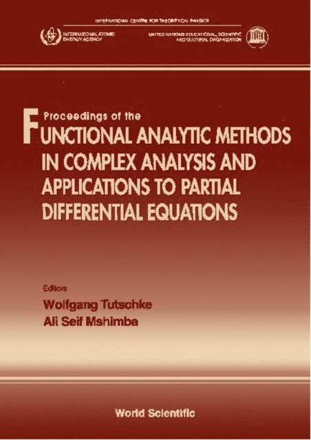 Tutschke Wolfgang Tutschke, Mshimba A S A Mshimba - Functional Analytic Methods In Complex Analysis And Applications To Partial Differential Equations, E-bok