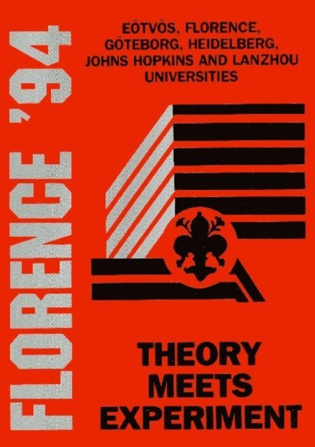 Monteleoni B Monteleoni, Kovesi-domokos Susan Kovesi-domokos, Domokos Gabor Domokos, Casalbuoni Roberto Casalbuoni - Theory Meets Experiment - Proceedings Of The Johns Hopkins Workshop On Current Problems In Particle Theory 18, E-bok