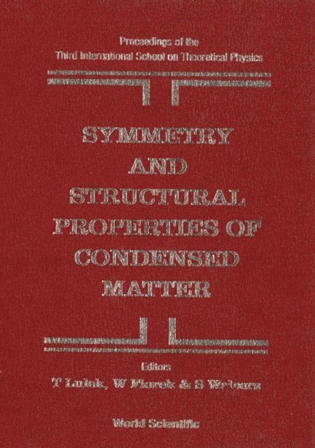 Walcerz Stanislaw Walcerz, Florek Wojciech Florek, Lulek Tadeusz Lulek - Symmetry And Structural Properties Of Condensed Matter, Proceedings Of The 3rd International School On Theoretical Physics, E-bok