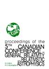 General Relativity And Relativistic Astrophysics - Proceedings Of The 5th Canadian Conference