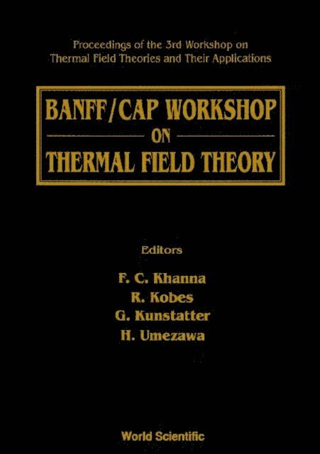 Kunstatter Gabor Kunstatter, Kobes Randy Kobes, Umezawa H Umezawa, Khanna Faqir C Khanna - Thermal Field Theory: Banff/cap Workshop On - Proceedings Of The 3rd Workshop On Thermal Field Theories And Their Applications, E-bok