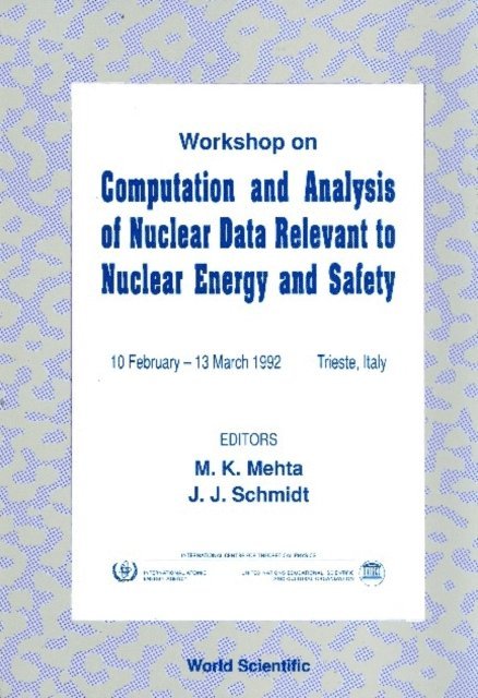 Schmidt J J Schmidt, Mehta M K Mehta - Computation And Analysis Of Nuclear Data Relevant To Nuclear Energy And Safety, E-bok