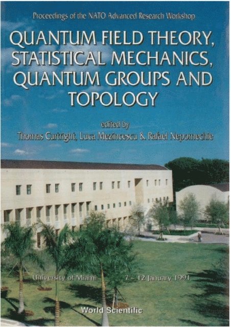 Nepomechie Rafael Nepomechie, Mezincescu Luca Mezincescu, Curtright Thomas L Curtright - Quantum Field Theory, Statistical Mechanics, Quantum Groups And Topology - Proceedings Of The Nato Advanced Research Workshop, E-bok
