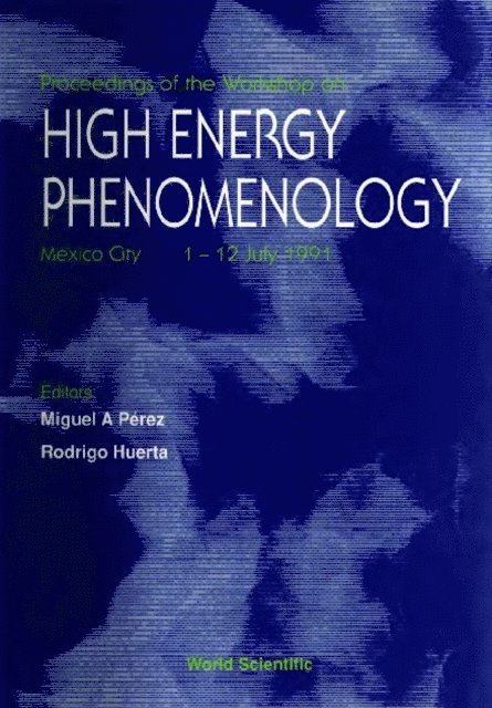 Perez Miguel Angel Perez, Huerta R Huerta - High Energy Phenomenology - Proceedings Of The Workshop, E-bok