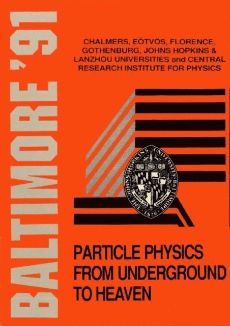 Kovesi-domokos Susan Kovesi-domokos, Domokos Gabor Domokos - Particle Physics From Underground To Heaven - Proceedings Of The Johns Hopkins Workshop On Current Problems In Particle Theory 15, E-bok