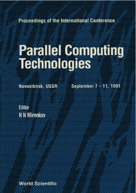 Mirenkov Nikolay N Mirenkov - Parallel Computing Technologies - Proceedings Of The International Conference, E-bok