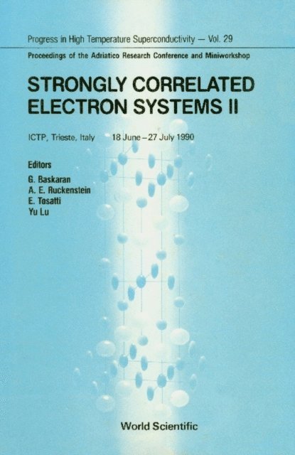 Yu Lu Yu, Tosatti Erio Tosatti, Ruckenstein A E Ruckenstein, Baskaran G Baskaran - Strongly Correlated Electron Systems Ii - Proceedings Of The Adriatico Conference And Miniworkshop, E-bok