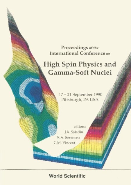 Vincent C Martin Vincent, Sorensen Raymond A Sorensen, Saladin Juerg X Saladin - High Spin Physics And Gamma-soft Nuclei - Proceedings Of The International Conference, E-bok