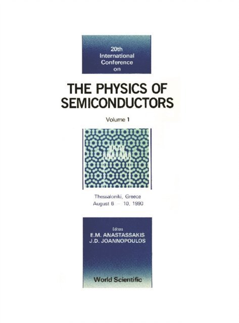 Joannopoulos John D Joannopoulos, Anastassakis E M Anastassakis - Physics Of Semiconductors - Proceedings Of The 20th International Conference (In 3 Volumes), E-bok