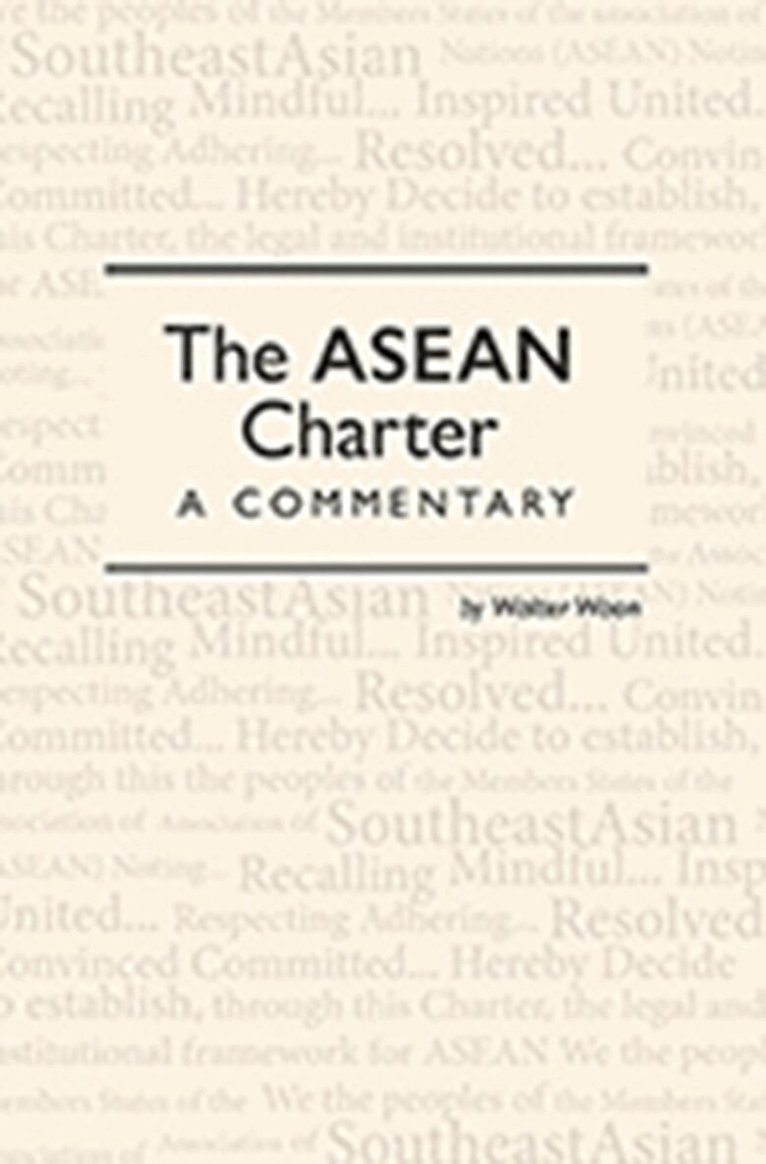 Walter Woon - ASEAN Charter, Häftad. Tillgänglighet: Tillfälligt slut