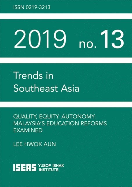 Hwok Aun Lee - Quality, Equity, Autonomy, E-bok