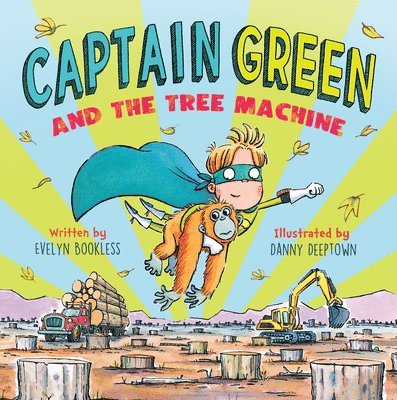 Evelyn Bookless - Captain Green and the Tree Machine, Häftad