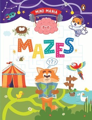 Penguin Books - MIND MANIA: Mazes, Häftad