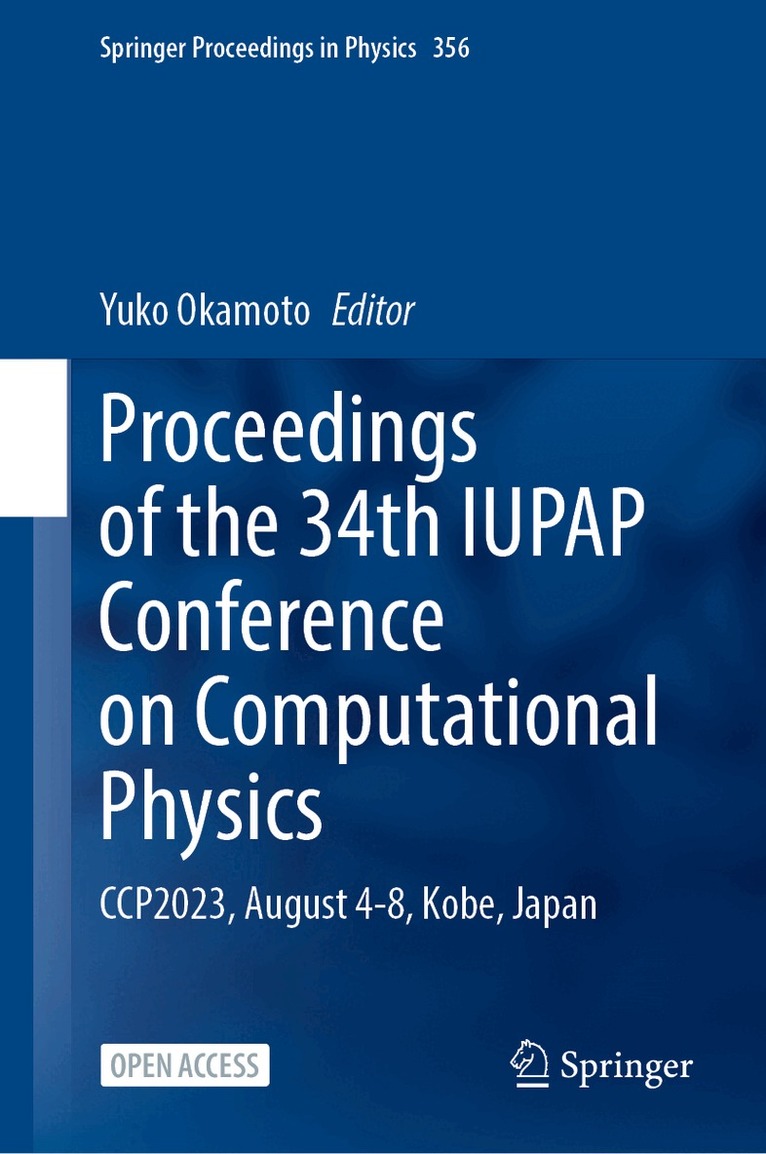 Yuko Okamoto - Proceedings of the 34th IUPAP Conference on Computational Physics, Inbunden