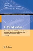 Zitao Liu, Tianqiao Liu, Yu Lu, Emmanuel G. Blanchard - AI for Education, Häftad