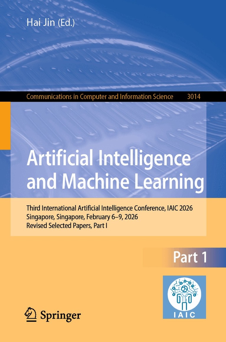 Hai Jin - Artificial Intelligence and Machine Learning, Häftad