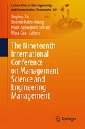 Nineteenth International Conference on Management Science and Engineering Management