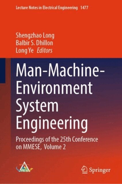 Long Ye, Balbir S. Dhillon, Shengzhao Long - Man-Machine-Environment System Engineering, E-bok