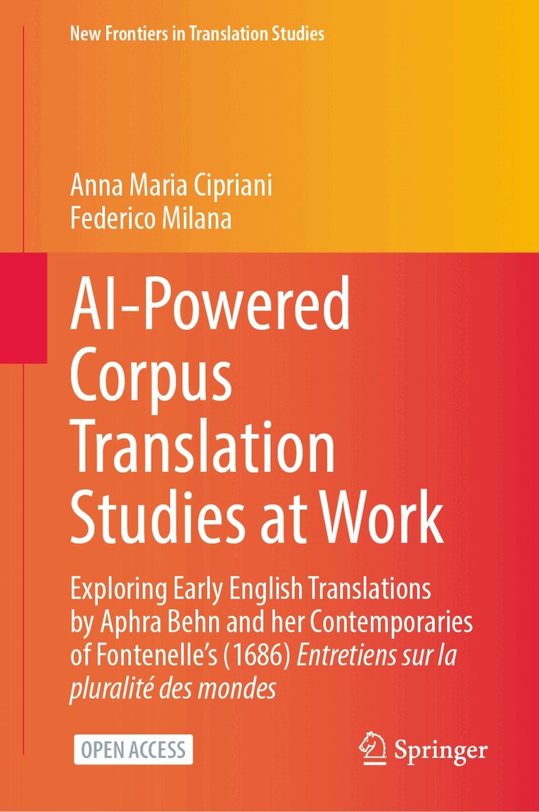 Anna Maria Cipriani, Federico Milana - AI-Powered Corpus Translation Studies at Work, Inbunden