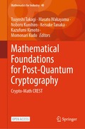 Mathematical Foundations for Post-Quantum Cryptography
