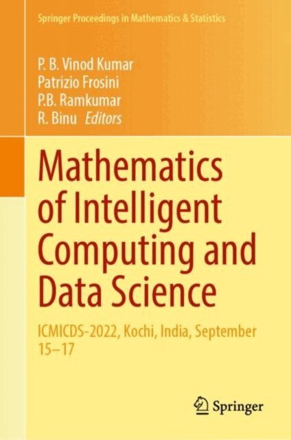 R. Binu, P.B. Ramkumar, Patrizio Frosini, P. B. Vinod Kumar - Mathematics of Intelligent Computing and Data Science, E-bok