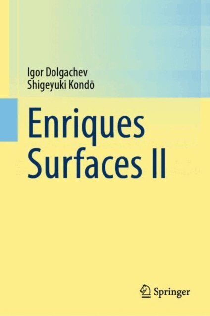 Shigeyuki Kondo, Igor Dolgachev - Enriques Surfaces II, E-bok