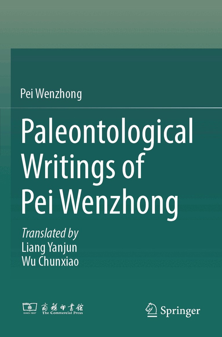 Pei Wenzhong - Paleontological Writings of Pei Wenzhong, Häftad