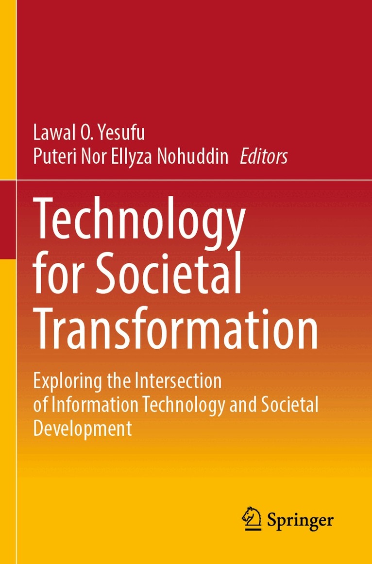 Lawal O. Yesufu, Puteri Nor Ellyza Nohuddin - Technology for Societal Transformation, Häftad