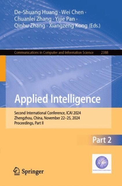 Xiangzeng Kong, Qinhu Zhang, Yijie Pan, Chuanlei Zhang, Wei Chen, De-Shuang Huang - Applied Intelligence, E-bok