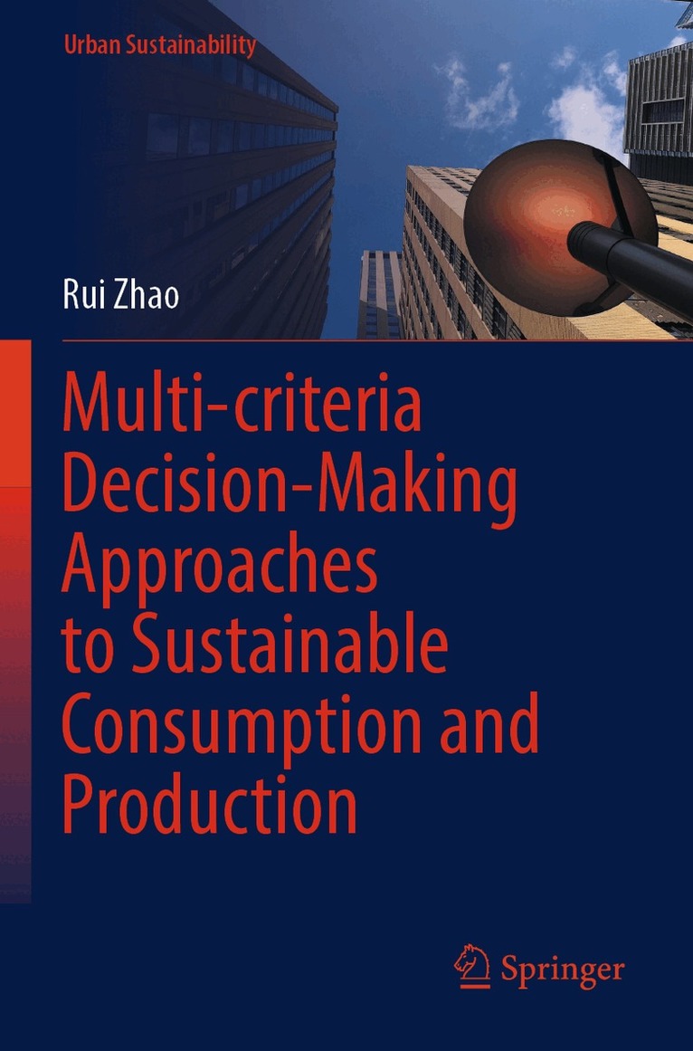 Rui Zhao - Multi-criteria Decision-Making Approaches to Sustainable Consumption and Production, Häftad