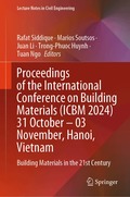 Proceedings of the International Conference on Building Materials (ICBM 2024) 31 October - 03 November, Hanoi, Vietnam