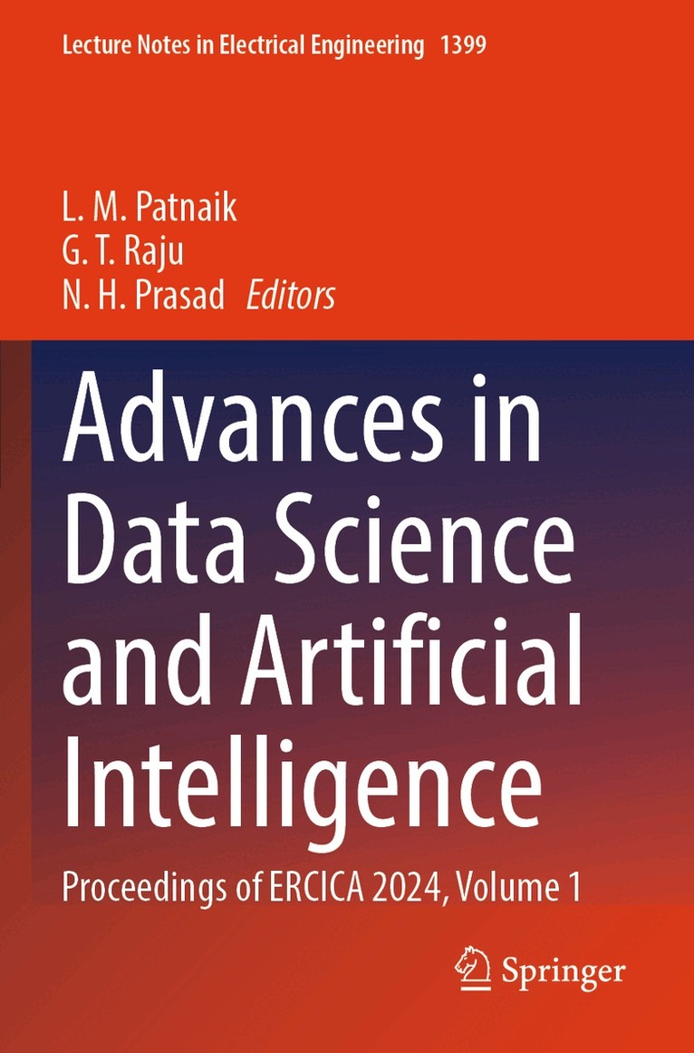 L. M. Patnaik, G. T. Raju, N. H. Prasad - Advances in Data Science and Artificial Intelligence, Häftad. Tillgänglighet: Lägg i varukorg