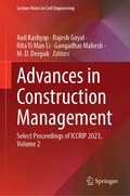 Advances in Construction Management