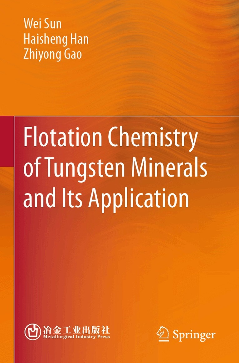 Wei Sun, Haisheng Han, Zhiyong Gao - Flotation Chemistry of Tungsten Minerals and Its Application, Häftad