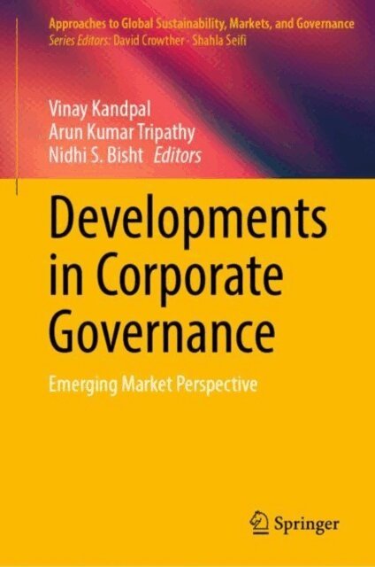 Nidhi S. Bisht, Arun Kumar Tripathy, Vinay Kandpal - Developments in Corporate Governance, E-bok