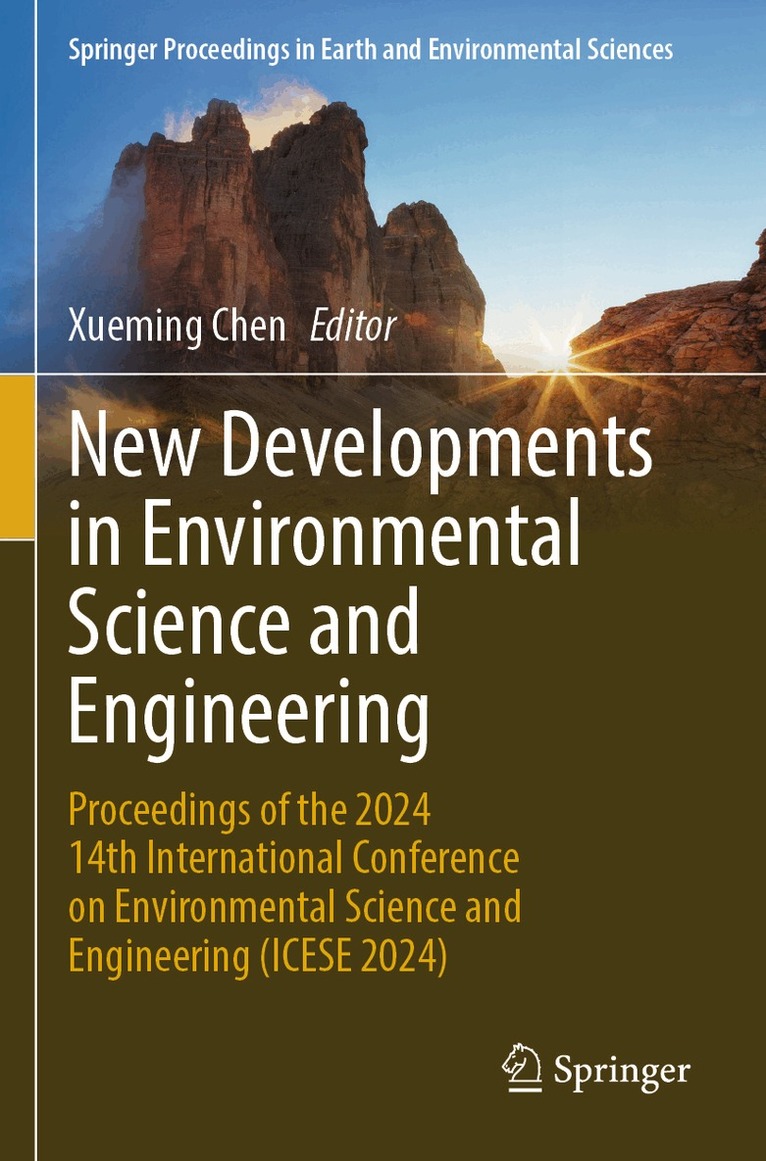 Xueming Chen - New Developments in Environmental Science and Engineering, Häftad