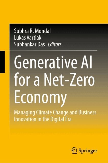 Subhankar Das, Lukas Vartiak, Subhra R. Mondal - Generative AI for a Net-Zero Economy, E-bok