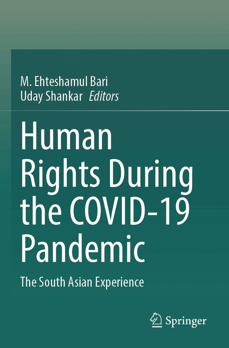 M. Ehteshamul Bari, Uday Shankar - Human Rights During the COVID-19 Pandemic, Häftad. Tillgänglighet: Lägg i varukorg
