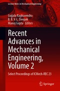 Recent Advances in Mechanical Engineering, Volume 2