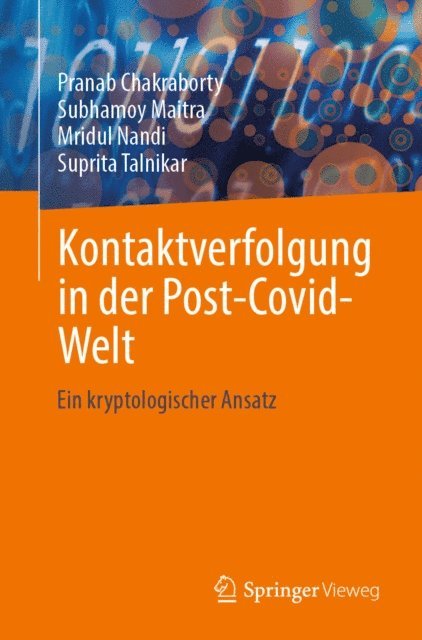 Suprita Talnikar, Mridul Nandi, Subhamoy Maitra, Pranab Chakraborty - Kontaktverfolgung in der Post-Covid-Welt, E-bok