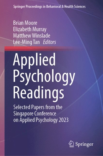 Lee-Ming Tan, Matthew Winslade, Elizabeth Murray, Brian Moore - Applied Psychology Readings, E-bok