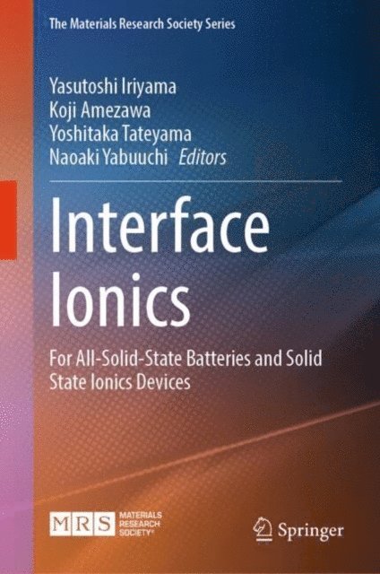 Naoaki Yabuuchi, Yoshitaka Tateyama, Koji Amezawa, Yasutoshi Iriyama - Interface Ionics, E-bok